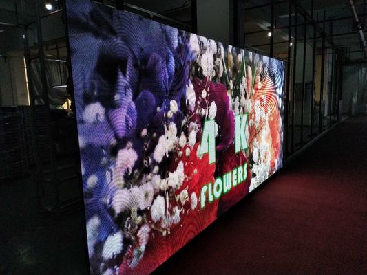 China Indoor LED Display Video Wall / Big LED Screen Pixel Pitch 5MM Full Color Scan 1/16 IC ICN2038S LED Lamp 2121 supplier
